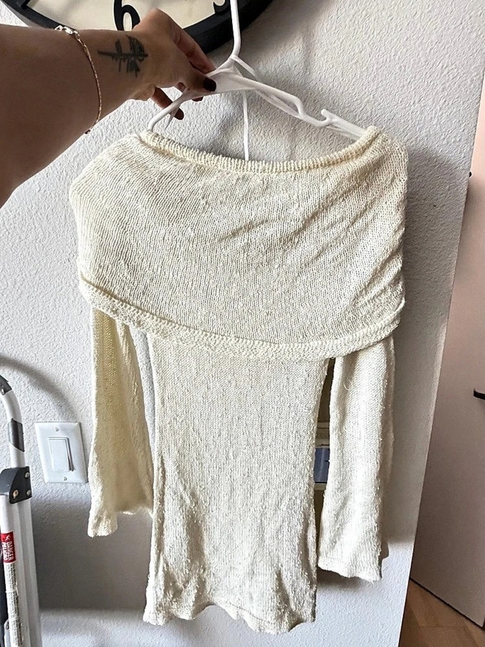 Tunic Cream S/M NWT
